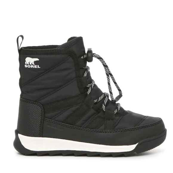 SOREL Whitney II Short Waterproof Insulated Boot, Toddler Size 9, Black, NWT - Picture 3 of 12
